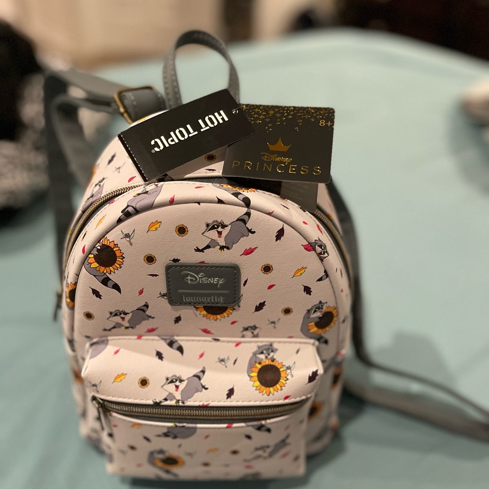 Meeko Loungefly bag.